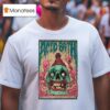 Acid Bath August Nevermore Hall Baltimore Md Skull T Shirt