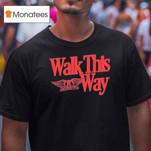Aerosmith Walk This Way Liberty T Shirt
