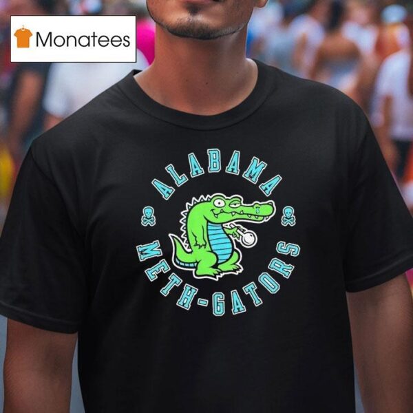 Alabama Meth Gators Logo T Shirt