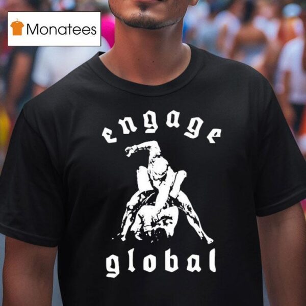Alexander Volkanovski Engage Combat Global T Shirt