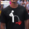 Anti Communism Anti Socialism Pee T Shirt