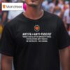 Antifa Is Anti Fascist There S Not A Lot Of Ambiguity There You Re Either Anti Fascist Or You Re Not You Choose T Shirt