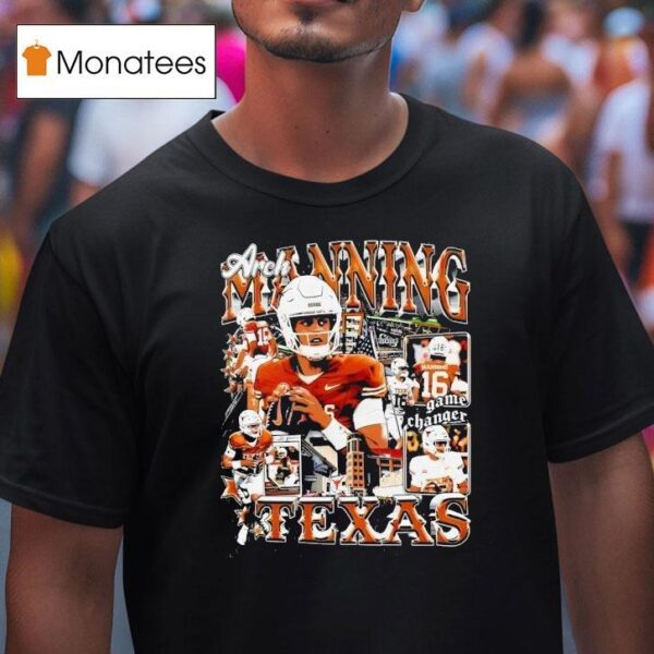 Arch Manning Texas Longhorns Vintage T Shirt