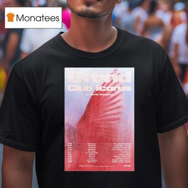 Artms World Grand Club Icarus In North America Tour Dates T Shirt