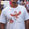 August Battlin Mad Town Cranes Mascots T Shirt