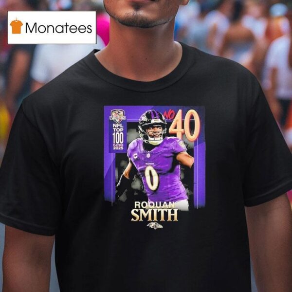 Baltimore Ravens Roquan Smith Nfl Top Players Ranked No Football T Shirt