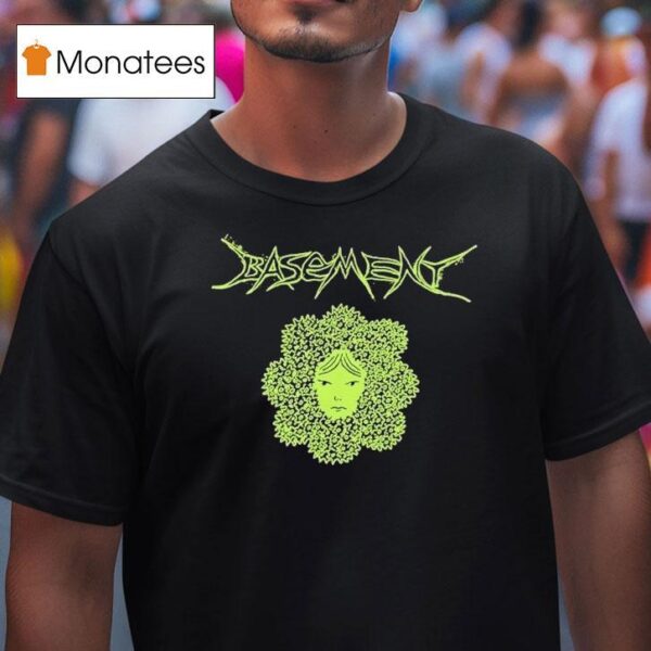 Basement Flower Face T Shirt