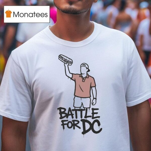 Battle For Dc Sandwich Man T Shirt