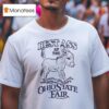 Best Ass At The Ohio State Fair Donkey T Shirt