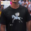 Beyonce Cowboy Carter Tour Denim Horse T Shirt