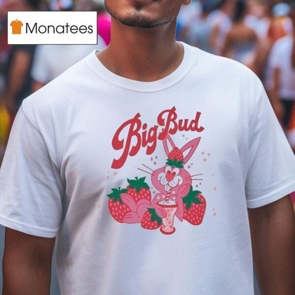 Big Bud Press Strawberry Milk T Shirt