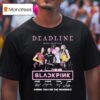 Blackpink Deadline World Tour Thank You For The Memories Signatures T Shirt