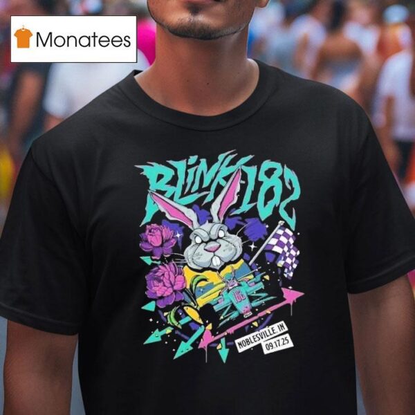 Blink Missionary Impossible Tour At Ruoff Music Center In Noblesville Indiana On September Bunny T Shirt