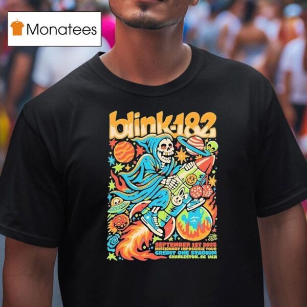 Blink Missionary Impossible Tour T Shirt