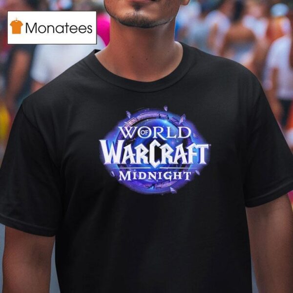 Blizzard World Of Warcraft Midnight Logo T Shirt
