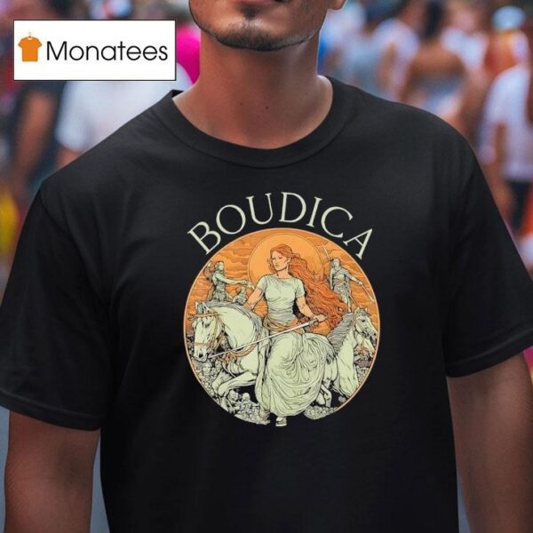 Boudica Warior Queen Celtic Iceni Tribes T Shirt