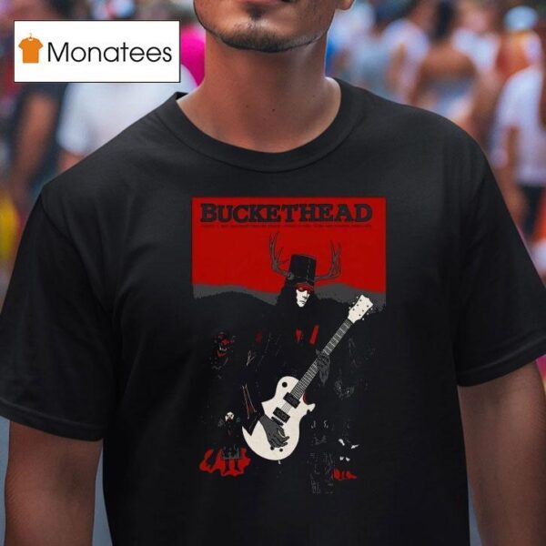 Buckethead Aug Eugene Oregon Aug Roseland Theater Portland T Shirt