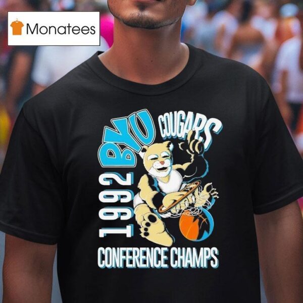 Byu Cougars Conference Champs Masco T Shirt