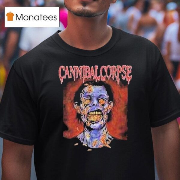 Cannibal Corpse Skull Full Of Maggots T Shirt