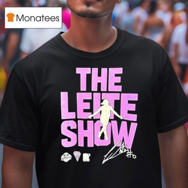 Carla Leite The Leite Show Golden State Valkyries Signature T Shirt