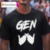 Carmen Q Gollihar Gen X Middle Finger T Shirt