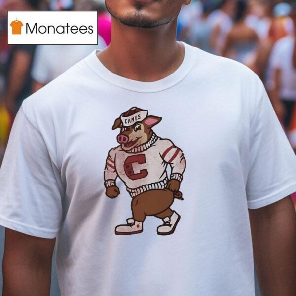 Carolina Hurricanes Hockey Mascot Vintage T Shirt