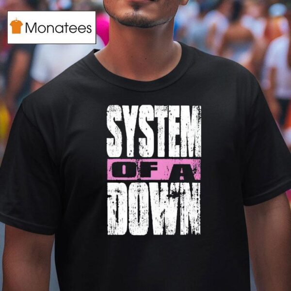 Chicago System Of A Down Soldier Field Tour T Shirt