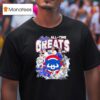 Chicago Cubs All Time Greats Legends Signatures T Shirt