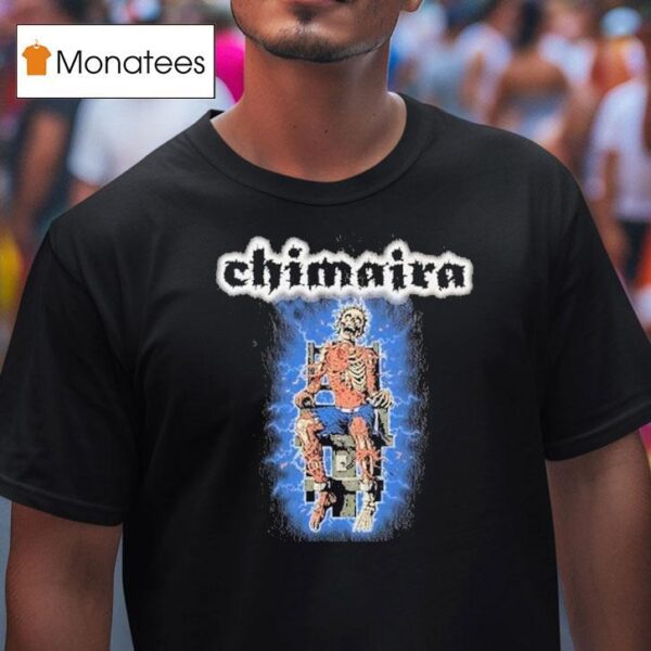 Chimaira Milwaukee Wi Eagles Ballroom Event Skeleton T Shirt