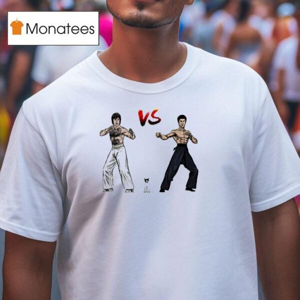 Chuck Norris Vs Bruce Lee T Shirt