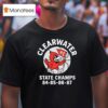 Clearwater State Cardinal Champs T Shirt