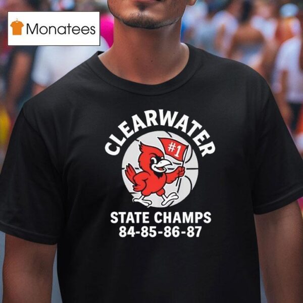 Clearwater State Cardinal Champs T Shirt