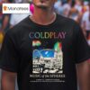 Coldplay Music Of The Sphere London Uk Aug And Sept Tour T Shirt