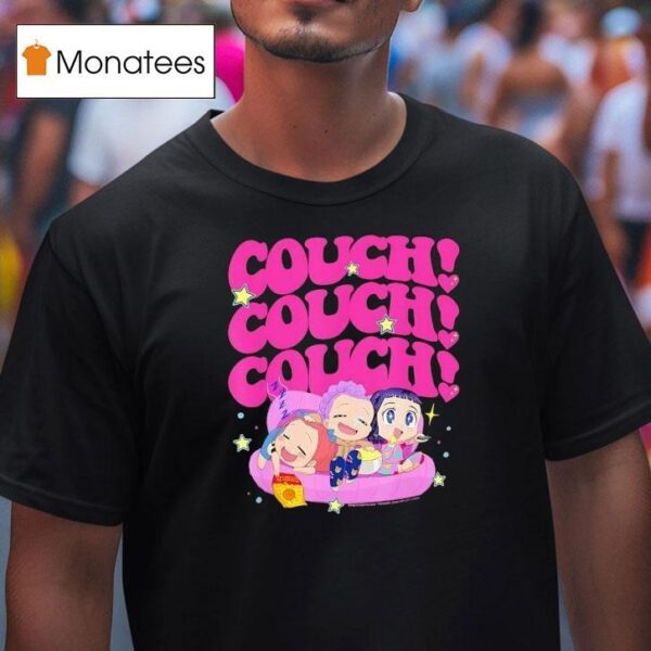 Couch Couch Couch Anime Characters T Shirt