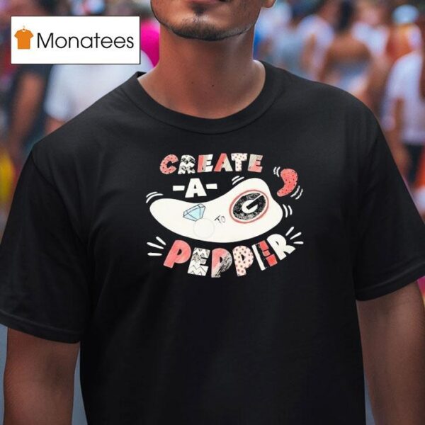 Create A Pepper To Georgia Bulldogs Logo T Shirt