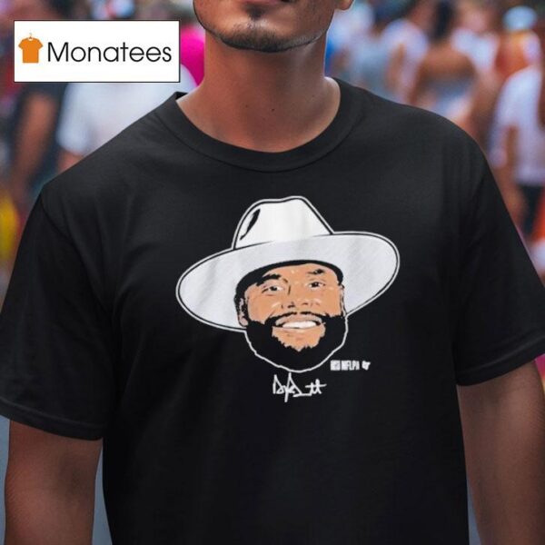 Dak Prescott Swag Head Dallas Cowboys Samantha T Shirt