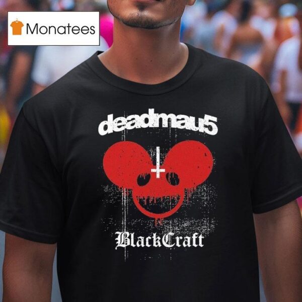 Deadmau X Blackcraft Blood Mau T Shirt