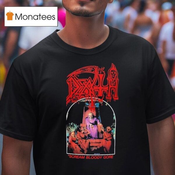 Death Scream Bloody Gore T Shirt