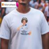 Diana Princess Of Wales Wearing A Leeds United Home Football T Shirt