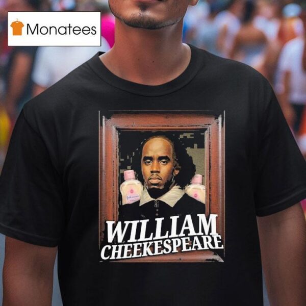 Diddy Sean Combs William Cheekespeare T Shirt