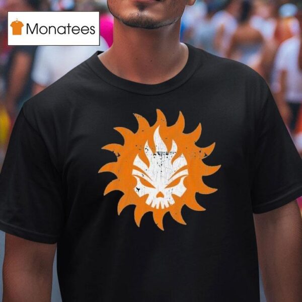 Do It With Dan Fire Skull T Shirt