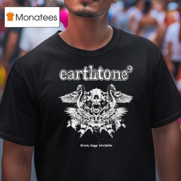 Earthtone Ltd Ed Black Swan Roulette T Shirt