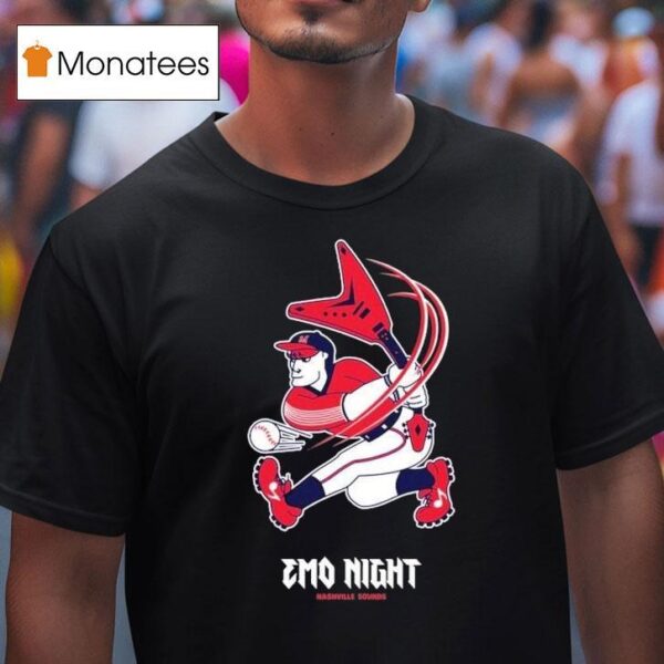 Emo Night Nashville Sounds T Shirt