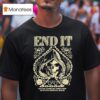 End It Never Looking Forward Always Looking Back Spade Reaper T Shirt