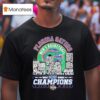 Florida Gators Ncaa Men S Basketball Final Four West Regional Champions T Shirt