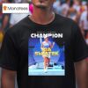 For The First Time Iga Swiatek Claimed Women Singles Champions Cincinnati Open T Shirt