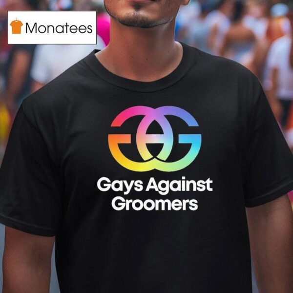 Gays Against Groomers Logo T Shirt