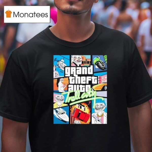 Grand Theft Auto Trol City T Shirt
