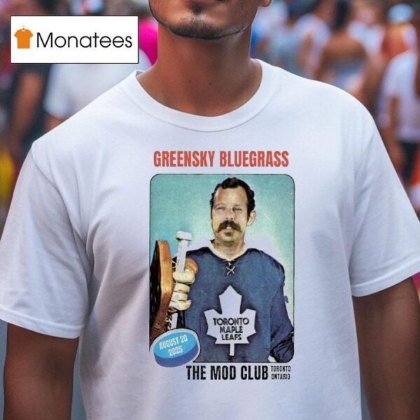 Greensky Bluegrass The Mod Club Toronto On Aug T Shirt