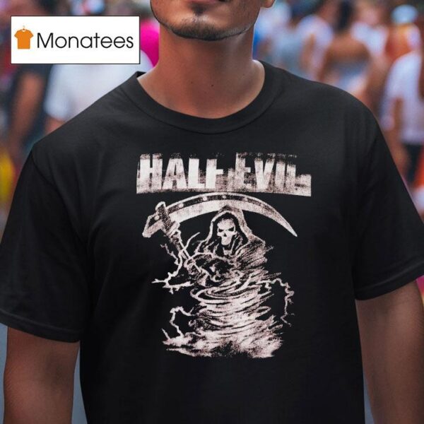 Half Evil Tornado Warning T Shirt